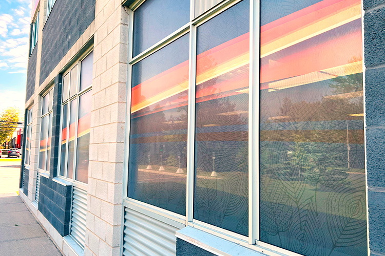 ITG Perforated Window Graphics Wraps