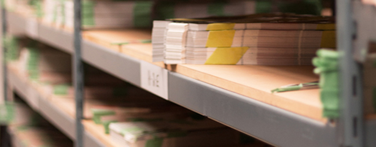 Storage of Finished Products