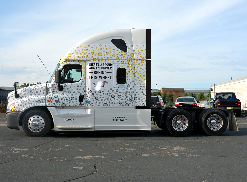 Truck Wrap Transport America